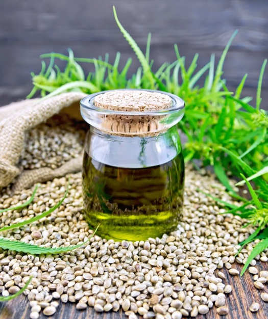 Hemp food oil